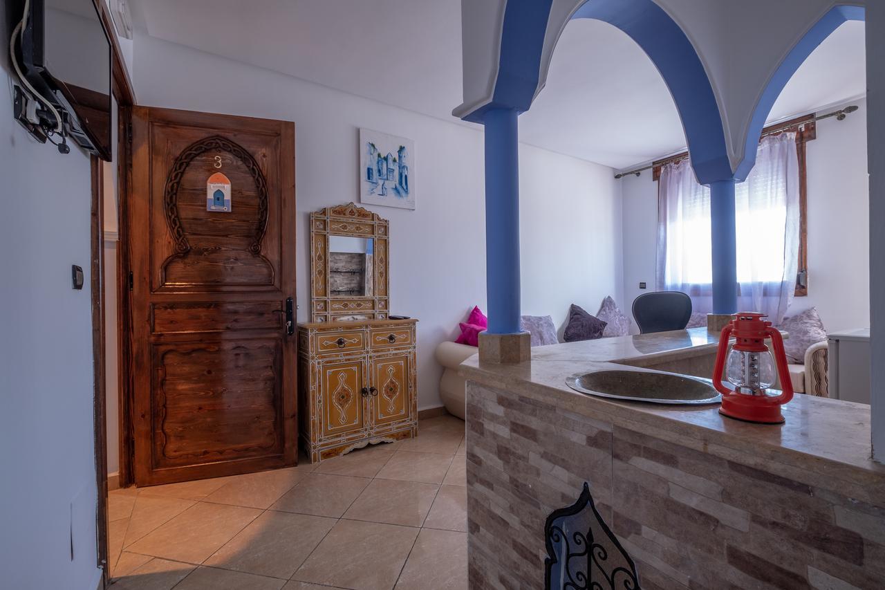 Dar Saida Hora Otel Şafşavan Dış mekan fotoğraf